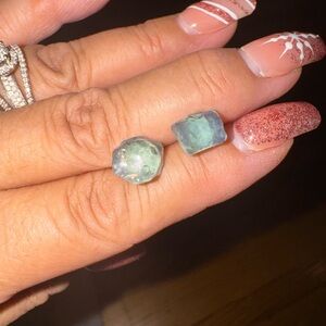 Aquamarine Gemstone Earrings